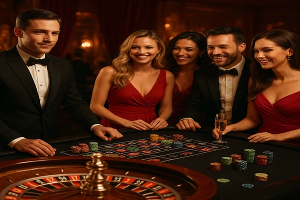 লাইভ টেবিল গেমের পরিবেশে ডিলারের উপস্থিতি